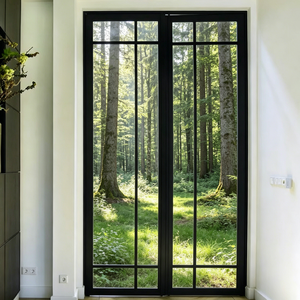 Portes coulissantes industrielles en aluminium et verre trempé transparent pour entrepôt et zone de chargement, usage intensif - Product Image 3