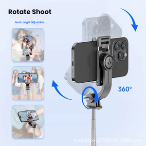 Trípode para Selfies <span class=keywords><strong>Bluetooth</strong></span> F01 <span class=keywords><strong>con</strong></span> Control Remoto Inalámbrico Desmontable, Trípode Extensible 4 en 1 para Teléfono Móvil - Product Image 3