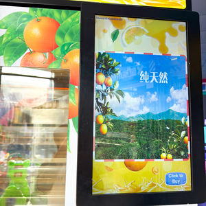 Distributeur automatique de jus d'<span class=keywords><strong>orange</strong></span> entièrement automatique avec écran tactile 21,6 pouces, désinfection UV, nettoyage automatique et surveillance à distance - Product Image 2