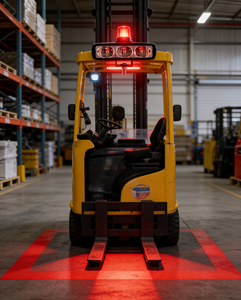 Luz de Seguridad LED para Montacargas, Luz de Área Roja, Protección IP67, Aluminio Fundido a Presión, SG-LW16R, Gran Venta - Product Image 3