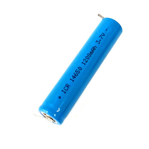 Cylindrical lithium battery ICR14650 14650 3,7 V Battery 1200mAh for electric toothbrush - Product Image 1