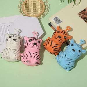2025 <b>Plastic</b> Toys Colorful TPR Rubber Soft Cute Flour Ball Decompression Squishy <b>Animal</b> Anit-stress Squeeze Octopus - Product Image 5