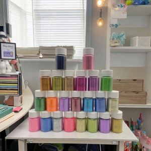 New Design Colorful <b>Glitter</b> With PVC Tube Ornament Decoration - Product Image 3