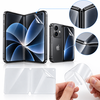 Film Hydrogel EPU Mat AG Protection d'écran pour iPhone 18 Duo Pliable Zip Screen Fin Flexible Résistant aux Fissures Couverture Complète