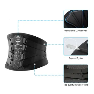 Neues Design Lordos stütze Taillen stütze Gürtel Benutzer definierte bequeme Lendenwirbel stütze für den Rücken