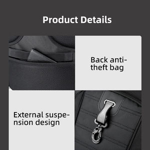 Mochila Multifuncional Impermeable para Hombre, de Fábrica, a la Moda, Antirrobo, para Negocios, Oficina, Equipaje, Portátil - Product Image 5