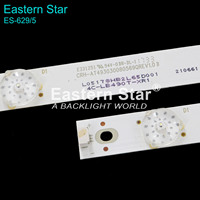 Bande lumineuse LED ES-629 CRH-AT493030080569QREV1.0 TCL_ODM_49_D1600_8X5_3030C_5S1P pour téléviseur SHIBA 49L2600C