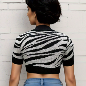 Maglione da <span class=keywords><strong>donna</strong></span> coreano lavorato a maglia lavorato a maglia con camicetta morbida <span class=keywords><strong>Bolero</strong></span> abbigliamento estivo personalizzato - Product Image 5