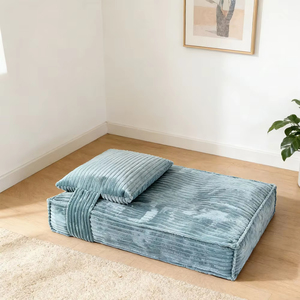 High Quality Eco-friendly Pet Corduroy Calming Mattress with Memory Foam Washable Cover All Seasons Pet Dog Bed - Product Image 5