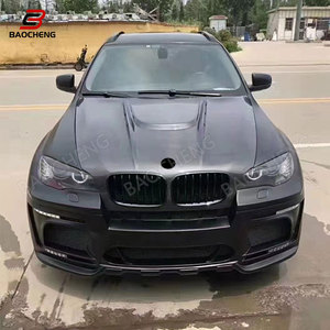 Carbon-Faser Motorhaube für BMW X5 X6 E70 E71 2007-2013 Frontstoßstange Motorhaube Abdeckung <span class=keywords><strong>Giller</strong></span> Auto-Zubehör - Product Image 4