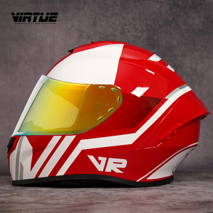 VIRTUE DOT Approved Premium ABS <strong>Full</strong>-Face Motorcycle <strong>Helmet</strong> with Foam Lining New-Benchmark of Customized Riding <strong>Protection</strong> - Product Image 5