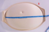 Faux Ventre de Grossesse Ajustable Noir Haute Qualité pour Spectacles Scéniques et Théâtre