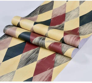 Barato Pvc <span class=keywords><strong>vinilo</strong></span> impermeable 3D blanco y negro rejilla Peel and Stick autoadhesivo baño piso pegatina papel tapiz suelo - Product Image 3