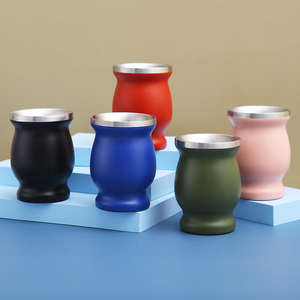 Accessoires portatifs isolés de bouteille d'eau de tasse potable d'acier inoxydable d'Argentine - Product Image 6