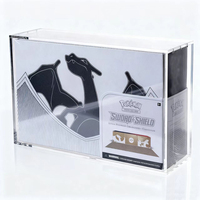 Boîtier de protection UPC avec couvercle magnétique et vis de fixation, collection ultra premium Celebrations, acrylique, portable, recyclable