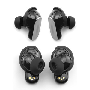 Embouts d'oreille en silicone de remplacement et anneaux de maintien S/M/L pour écouteurs <span class=keywords><strong>Bose</strong></span> <span class=keywords><strong>QuietComfort</strong></span> Ultra et <span class=keywords><strong>QuietComfort</strong></span> <span class=keywords><strong>Earbuds</strong></span> II - Product Image 2