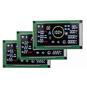 Factory Cheap Customized Size TN HTN VA STN FSTN Custom Segment Lcd Display VA+Color Lcd Display