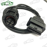Câble de diagnostic pour moteurs marins Truckscan, outil de diagnostic pour l'industrie marine avec interface USB et système d'exploitation Windows