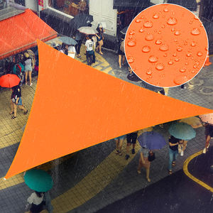 Triangle de voile <span class=keywords><strong>d</strong></span>'<span class=keywords><strong>ombrage</strong></span> en polyester imperméable à l'eau, Grand <span class=keywords><strong>prix</strong></span> de voile <span class=keywords><strong>d</strong></span>'<span class=keywords><strong>ombrage</strong></span> pour le soleil extérieur orange - Product Image 3