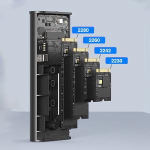 SYONG USB4 SSD Behuizing корпус, 40 Гбит/с Thunderbolt 4 ,M.<span class=keywords><strong>2</strong></span> NVMe SSD, USB4.0, M.<span class=keywords><strong>2</strong></span> SSD behuizing voor Mac & Windows - Product Image 3