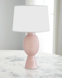 Scandinavian Modern Retro <b>Bedside</b> <b>Table</b> Lamps Dome Shade AC Power E26 Bulb Base Marble Finish - Product Image 6