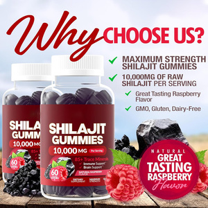 Biocchn nhãn hiệu riêng tinh khiết Himalaya shilajit Gummies Fulvic axit 50 + tự nhiên Vegan Gummy cho thúc đẩy - Product Image 2