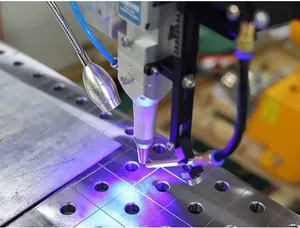 ESTUN High Capacity Welding Robot Arm Laser Welding Machine PLC Motor Engine Driven Robotic Welding Jigs Fixture - Product Image 3