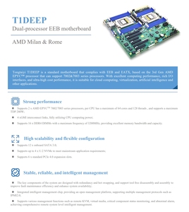 T1DEEP çift kanallı sunucu ana kartı, 7002/7003 anakart yerine KRPA-U16 işlemcileri destekler - Product Image 4