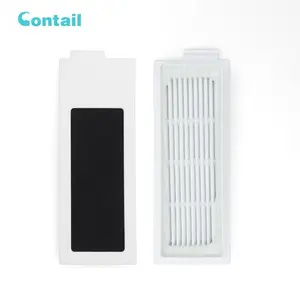 2 Pcs Activated Carbon Hepa Filter Fit For Ecovacs T20 PRO Robotic Vacuum Cleaner Robo Vac Spare Parts Accessories