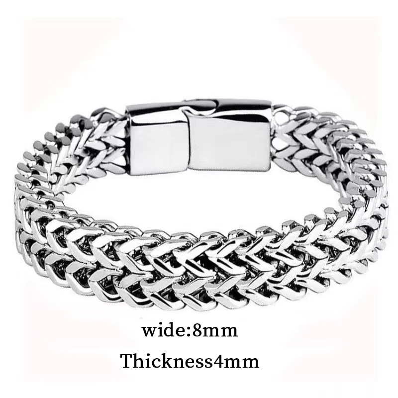 4*8mm Silver