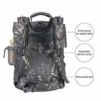 Sac à dos tactique pour hommes, pour le travail, l'école, le camp, la chasse et la randonnée, sac à dos camouflage pour le voyage