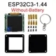 ESP32 C3 Desktop Mini TV dengan Layar LCD 1,44 Inci LVGL ST7735 Drive WiFi Bluetooth-Compatible Portabel Gantungan untuk Cuaca dan Waktu