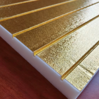 Panneau de chauffage au sol anti-corrosion XPS, XPS avec plaque en aluminium, système de chauffage au sol à sec, panneaux d'isolation intérieurs