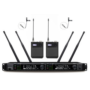 ADX400 Handheld Dual Channel <b>Wireless</b> <b>Microphone</b> with AA Battery and XLR Connector 150Meters Usage Distance - Product Image 6