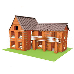 Tuiles d'architecture en gros QS, jouet de bricolage, assemblage de mini briques, <span class=keywords><strong>construction</strong></span> de votre propre <span class=keywords><strong>maison</strong></span> <span class=keywords><strong>miniature</strong></span>, ensemble de blocs de <span class=keywords><strong>construction</strong></span> en argile, jouets - Product Image 2