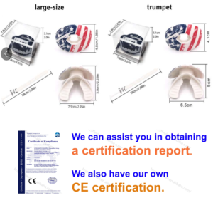 NUEVO Diseño Protector bucal para fútbol con protección de <span class=keywords><strong>labios</strong></span> Diseño personalizado Boquillas de fútbol americano Protector bucal moldeado - Product Image 3