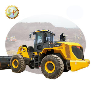 99% nouveau chargeur frontal Liugong CLG860H 6ton fabriqué en Chine moteur Cummins chargeur de terre utilisé avec boîte de vitesses et pompe - Product Image 1