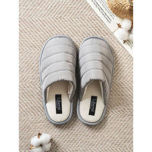 Zapatillas de Casa de rejilla de 220 ~ 240 mm pintura elegante para sala de estar con diseño de rejilla obstruida - Product Image 1