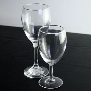 แก้วไวน์แบบใสลายนูนสไตล์ยุโรปโบราณสำหรับงานปาร์ตี้ที่บ้าน - Product Image 4