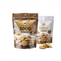 Sachets refermables personnalisés anti-odeur pour chocolat, biscuits, bonbons gélifiés et autres aliments