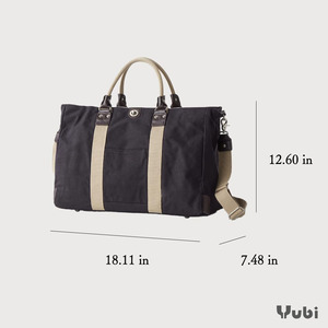 OEM Factory Custom Large Capacity Luxury Sport Canvas Duffel <b>Bag</b> Short Term Travel Weekender Overnight Portable Polyester Zipper - Product Image 2