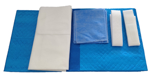 <span class=keywords><strong>Kit</strong></span> de sous-coussinets élastiques pour couvre-lit complet avec points chirurgicaux en film PE - Product Image 3