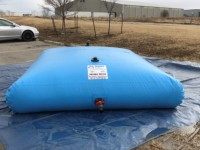 Jinlong Neuer Faltbarer PVC-Planen-Wasserspeicherbehälter, Flexible Tanks mit 1 Jahr Garantie, Wasserspeicherblase