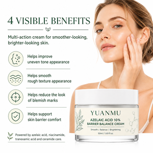 <span class=keywords><strong>Crema</strong></span> <span class=keywords><strong>Viso</strong></span> all'Acido Azelaico per la Cura della Pelle, Riduce l'Acne, la <span class=keywords><strong>Rosacea</strong></span>, i Brufoli, i Punti Neri, la Pigmentazione e il Rossore - Product Image 4