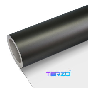 DIY TERZO PET Ghost Metal Brown Vinyl Wrap Air Release <b>Bubble</b> Free Commercial Vehicle Wrap Film <b>Roll</b> - Product Image 1