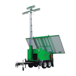 Projecteur solaire LED à grande hauteur en promotion pour hôtels et routes, sécurité IP67, en acier - Product Image 1