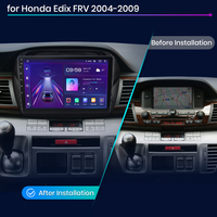 Radio de Coche Junsun con Carplay y Android Auto para Honda Edix FRV 2004-2009, Reproductor de DVD para Coche, Estéreo para Coche