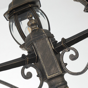 Dawnl Outdoor Modern LED <strong>Street</strong> <strong>Lights</strong> European Antique Garden Decorative Lighting IP65 Waterproof Aluminum Poles Lawn - Product Image 5