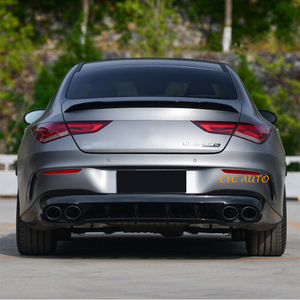 Pièces automobiles W118 facelift diffuseur arrière pour Mercedes Benz W118 modifié CLA A45 diffuseur 2019 <span class=keywords><strong>2020</strong></span> - Product Image 4