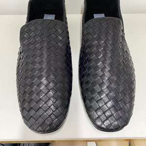 Zapatos de Hombre de Piel de Becerro de Primera Calidad, Tallas Grandes 38-48, Mocasines Trenzados de Lujo, Pantuflas Reversibles, Personalización de Logotipo - Product Image 2